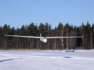 PIK-3c Kajava laskeutuu jlle helmikuussa 2007